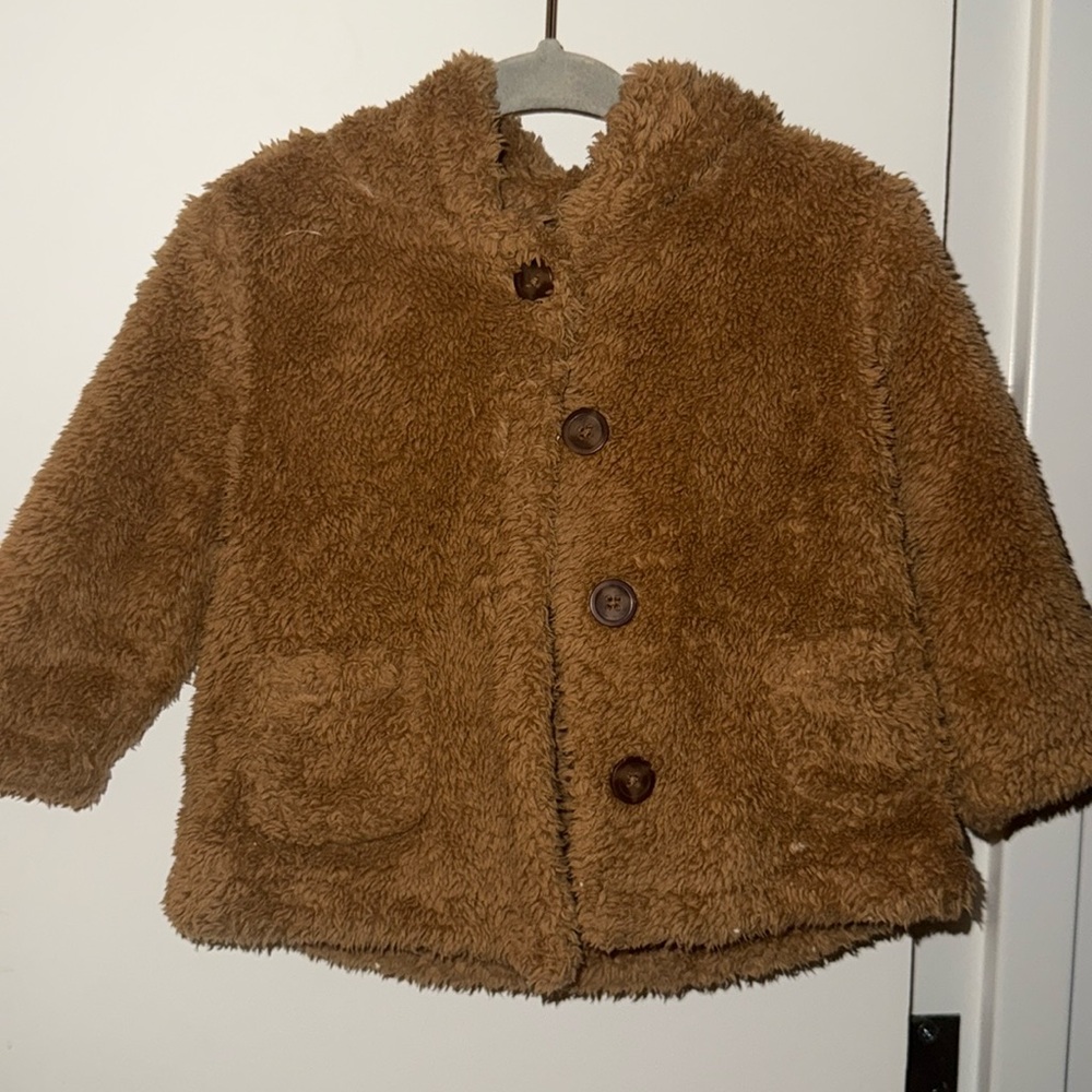 Cozy Brown Kids Jacket